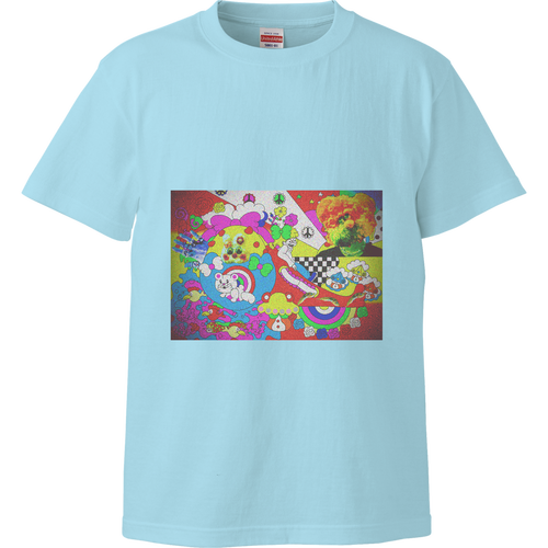 オリジナルイラストプリントグッズ ハイクオリティーTシャツ