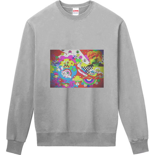 オリジナルイラストプリントグッズ 定番スウェット