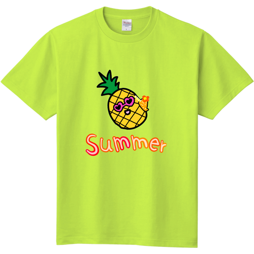 夏のパイナップル☀️ 定番Ｔシャツ
