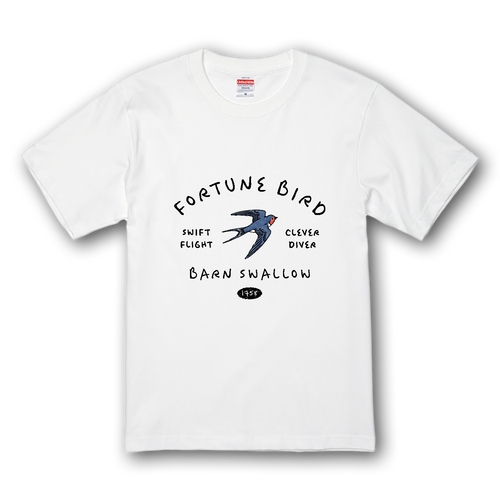 幸運の鳥 つばめ プレミアムTシャツ