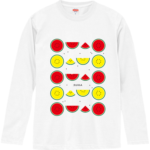 すいか　ロングスリーブTシャツ ロングスリーブTシャツ