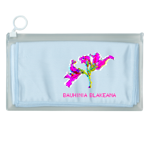 BAUHINIA BLAKEANA 涼感マフラータオル(EVAポーチ付)