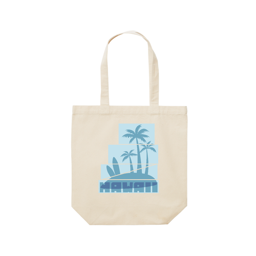 HAWAII 2025 レギュラーキャンバストートバッグ(M) (フルカラー転写プリント)