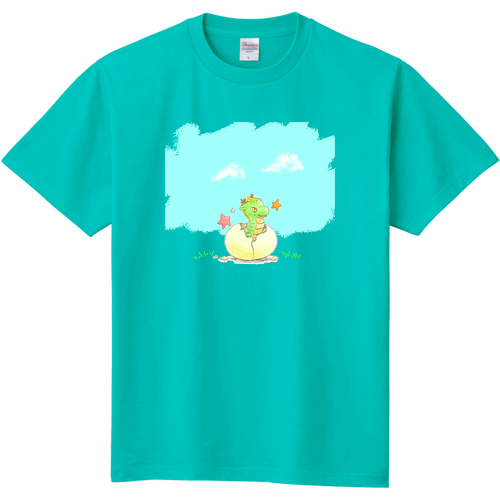 ベビーりゅう 空 キッズＴシャツ