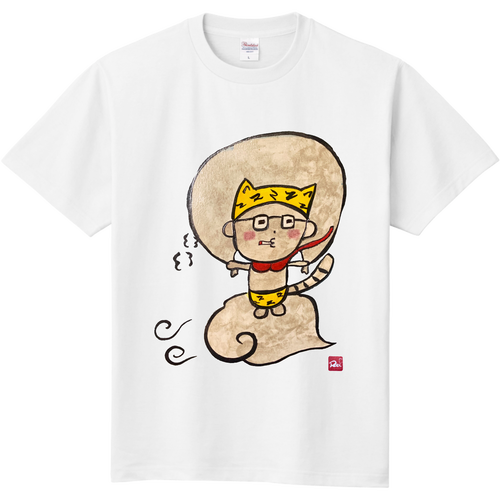 風神けむりねこ 定番Ｔシャツ