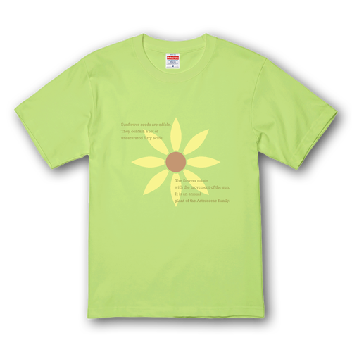 【サンフラワー 向日葵】Tシャツ プレミアムTシャツ