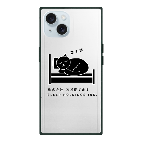 株式会社ほぼ寝てます iPhone15 背面強化ガラス(スクエア)