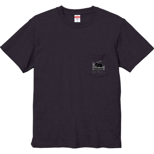 株式会社ほぼ寝てます ハイクオリティーポケットTシャツ