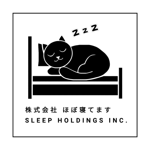 株式会社ほぼ寝てます 全面プリント コットンWフェイスミニタオル