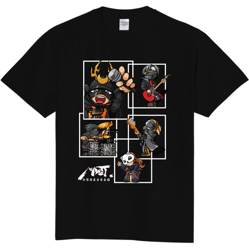 和装侍系音楽集団MYST.キャラクターTシャツ白ロゴver 定番Ｔシャツ