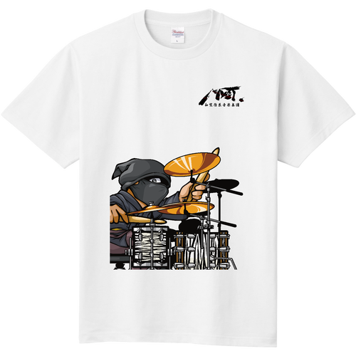 和装侍系音楽集団MYST.デフォルメ佐々木しげそ　Tシャツ 定番Ｔシャツ