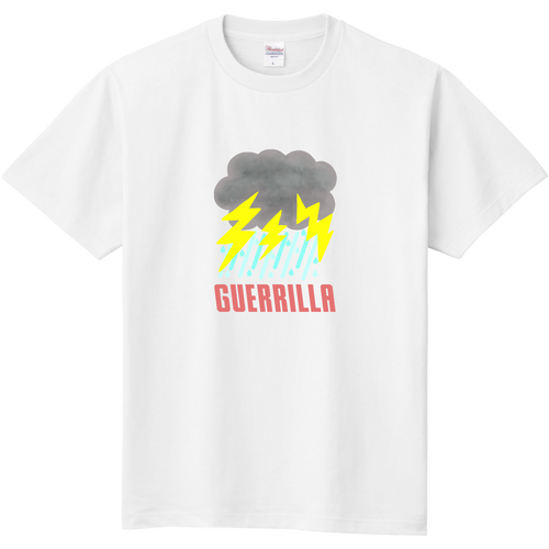 ゲリラ豪雨Tシャツ 定番Ｔシャツ