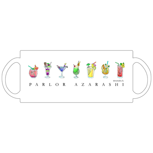 パーラーアザラシ　７色　マグカップ 定番マグカップ