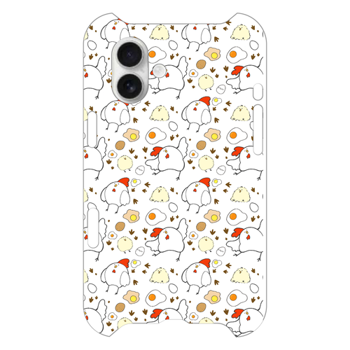 ニワトリパラダイス iPhoneケース iPhone16 Plus