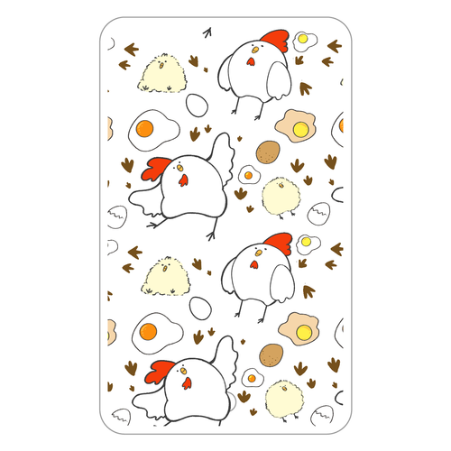 ニワトリパラダイス フラットパスケース