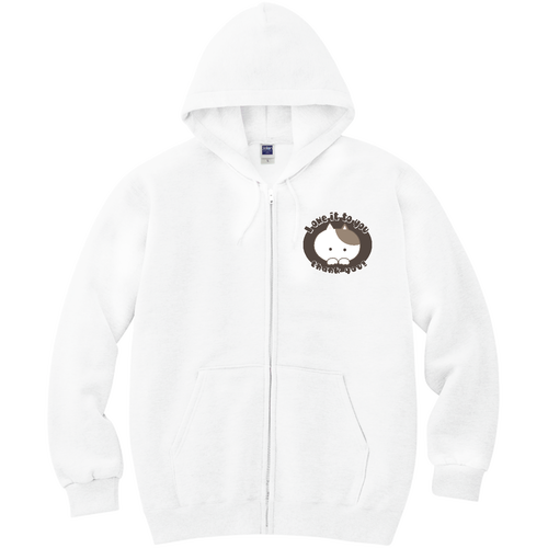 I owe it to you. thank you! 軽量ジップアップパーカー