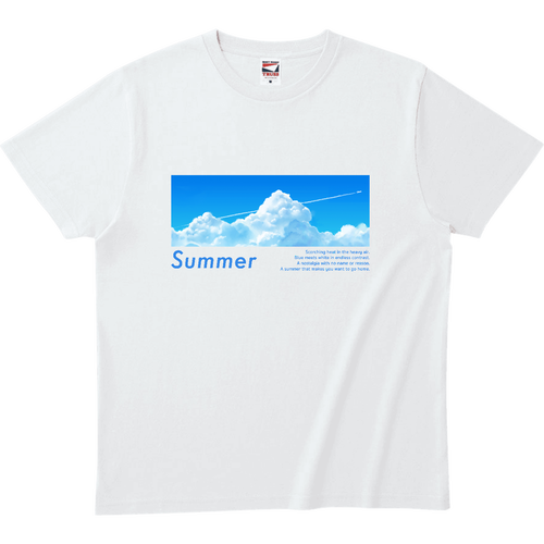 帰りたくなるあのSummerなTシャツ ヘビーウェイトTシャツ