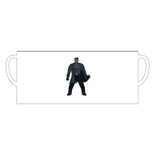 【おちょぼ口さん】フランケンシュタイン 陶器マグストレート バイカラー