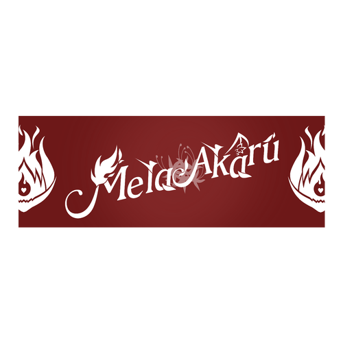 メラアカル　スポーツタオル　赤 全面印刷マイクロファイバースポーツタオル