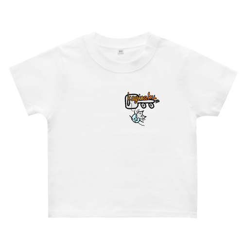 鍵拓ねこベビ ヘビーウェイトベビーＴシャツ