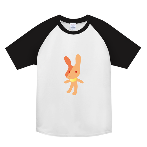 ウサギ Tシャツ ウサギ ヘビーウェイトラグランＴシャツ