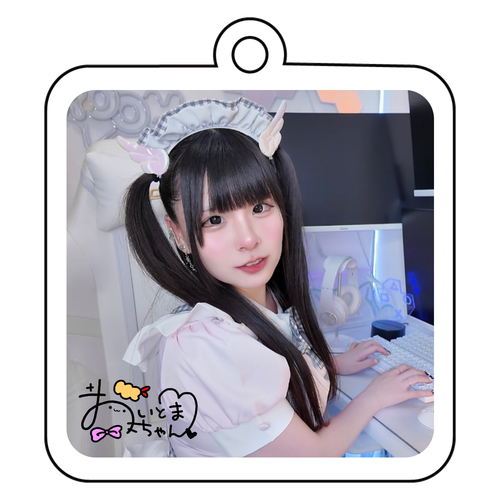 周年おいとまちゃんアクキー アクリルキーホルダー　四角型 (6cm)