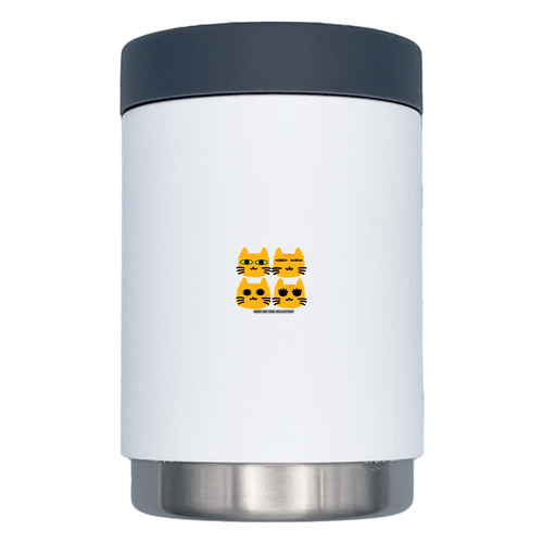 ちゃちゃとらきょうだいＢ：ねこのひげあつめ。 缶ホールドサーモタンブラー