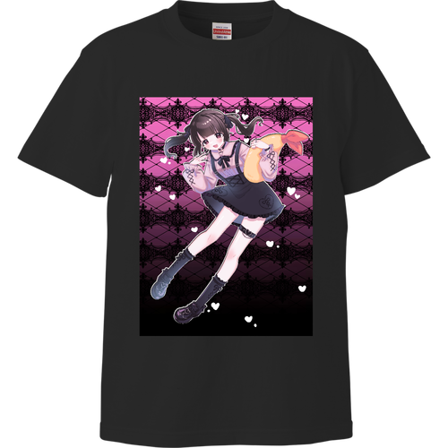 地雷系おいとまちゃんTシャツ（３Lまで） ハイクオリティーTシャツ