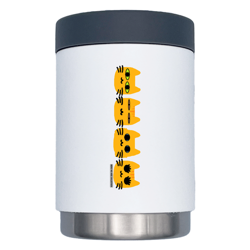 ちゃちゃとらきょうだいＡ：ねこのひげあつめ。 缶ホールドサーモタンブラー