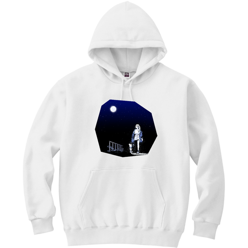 夜んぽ（長袖パーカー） 軽量プルパーカー (長袖プリント)