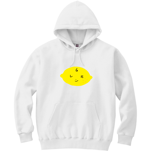 レモン 軽量プルパーカー (長袖プリント)