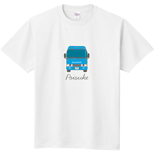 ごみしゅうしゅうしゃのぽいすけくんB-2※キャンペーン用 定番Ｔシャツ
