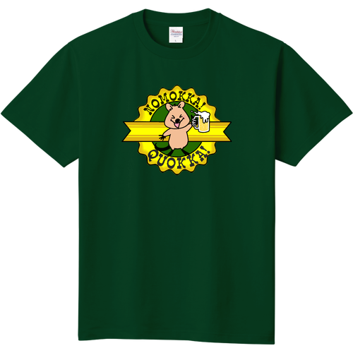 飲もっか！食おっか！クオッカ！ 定番Ｔシャツ