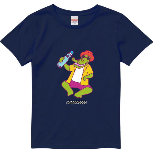 ラムネワニ ハイクオリティーTシャツ（ガールズ）