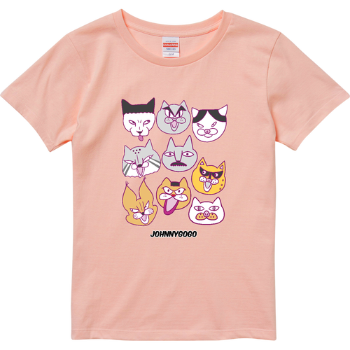 ネコ・オールスターズ ハイクオリティーTシャツ（ガールズ）