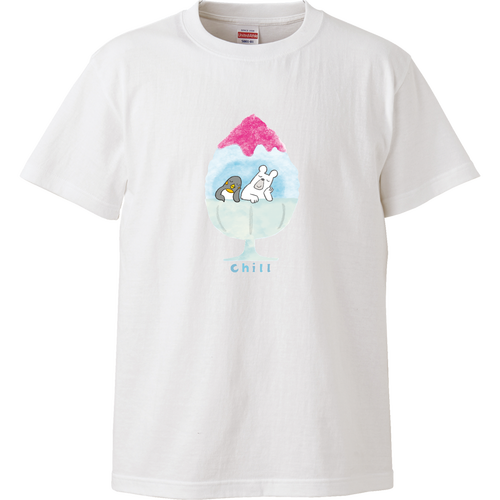 かき氷に住んでみた。 ハイクオリティーTシャツ