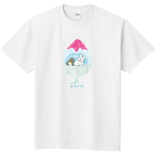 かき氷に住んでみた。 定番Ｔシャツ