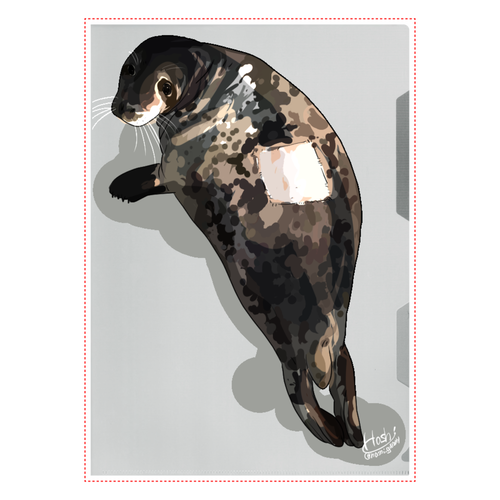 Witje back print A4クリアファイル