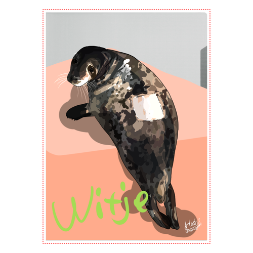 Witje back print A4クリアファイル