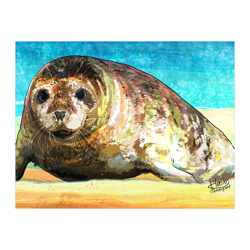 Witje ran out to sea タペストリー(B2サイズ／横)