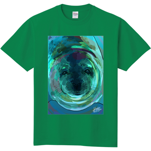 Witje stares at 定番Ｔシャツ