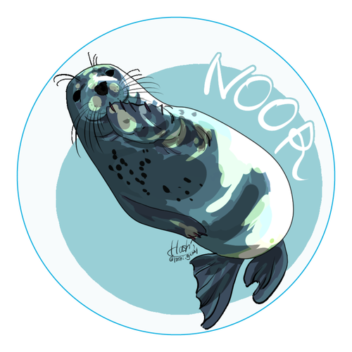 Noor say hello アクリルコースター（丸）