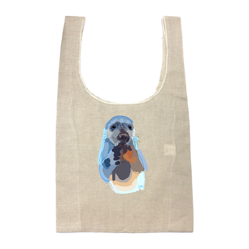 Charlie Behind the Glass コットンリネンマルシェバッグ