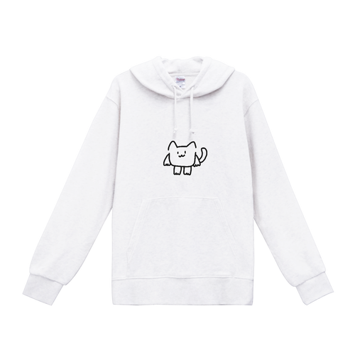 かおねこパーカー スタンダードWフードプルパーカー