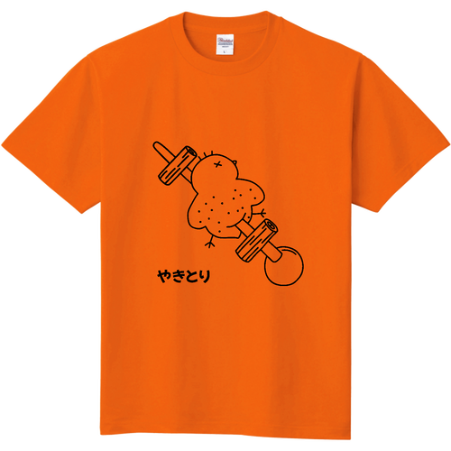 やきとりマークのTシャツ 定番Ｔシャツ