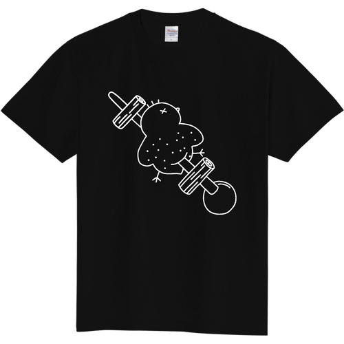 やきとりマークのTシャツ 定番Ｔシャツ