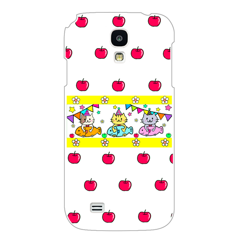 仲良しねこ　スマホケース Galaxy S4(SC-04E)