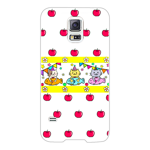 仲良しねこ　スマホケース Galaxy S5(SC-04F/SCL23)
