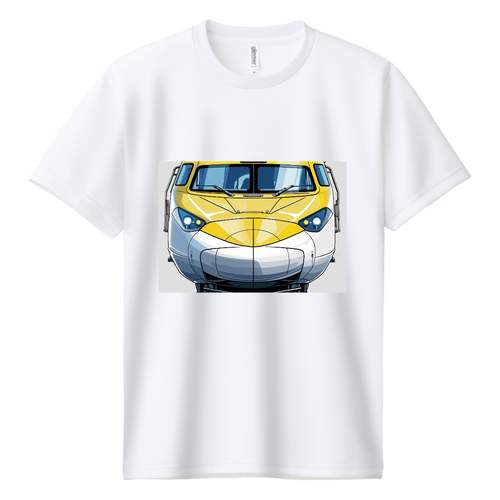 ドクターイエローTシャツ Tシャツ｜きなこ - オリラボマーケット
