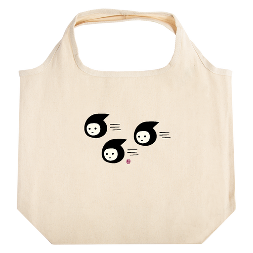 しのび三連星 たためるマルシェ【白プリントあり】